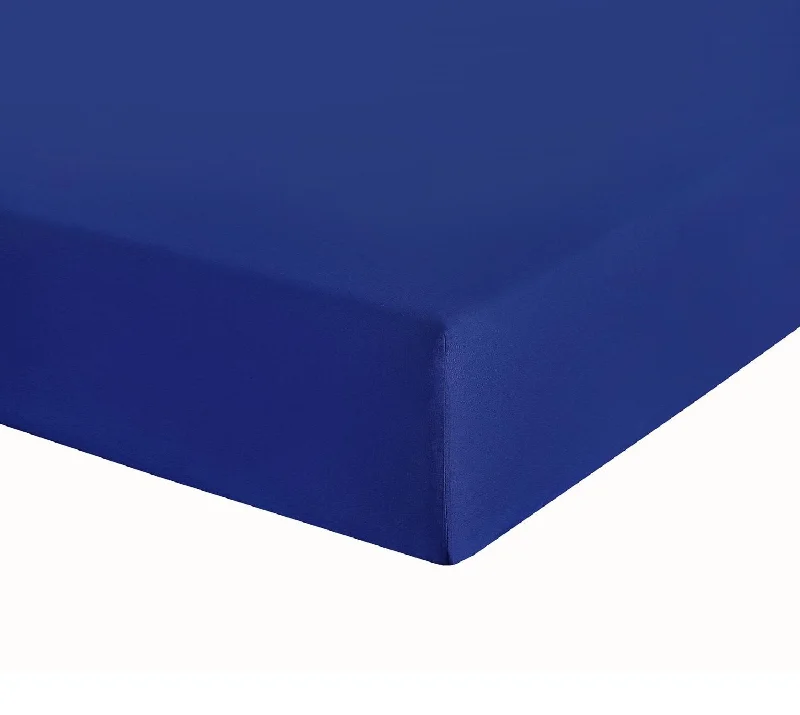 Jersey - Knit Sheets for a Comfortable and Casual Bed4 Pack King Size Fitted Sheets 10" Deep Navy Blue, Black, Teal and White Jersey - Knit Sheets for a Comfortable and Casual Bed4 Pack King Size Fitted Sheets 10" Deep Navy Blue, Black, Teal and White
