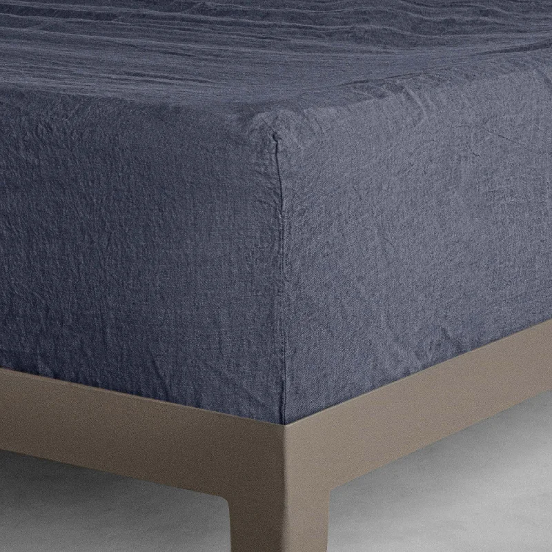Fitted Sheets with Reinforced Corners for Long - Lasting UseBasix Linen Fitted Sheet - Fonda Fitted Sheets with Reinforced Corners for Long - Lasting UseBasix Linen Fitted Sheet - Fonda