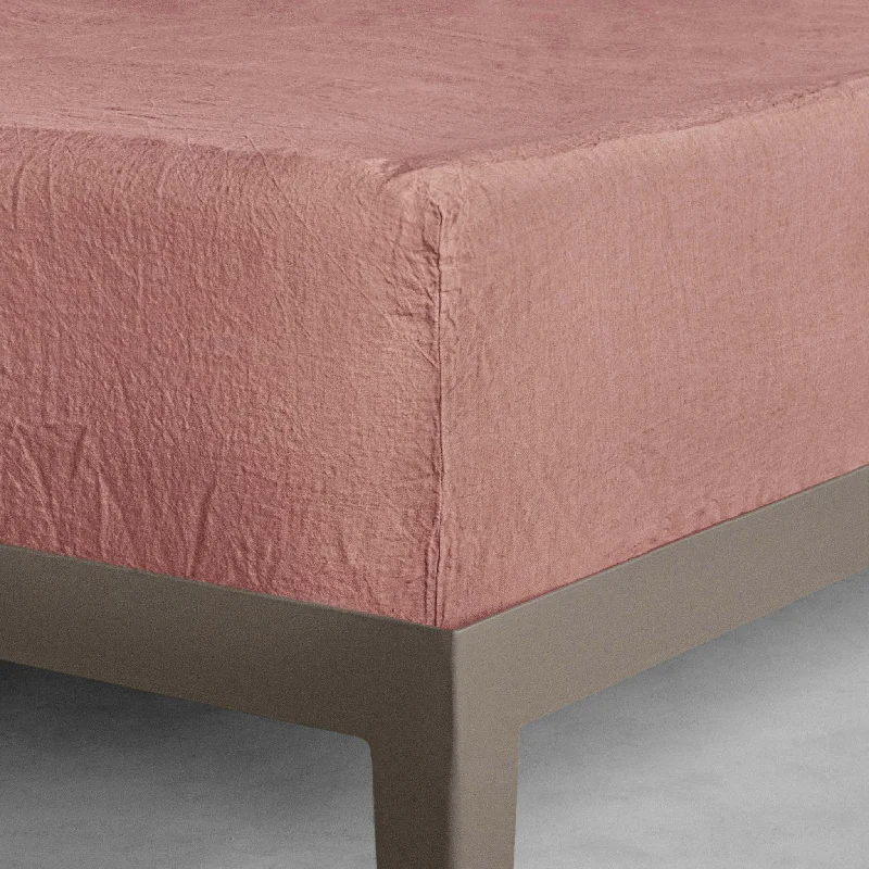 Sheet Sets with Multiple Pillowcase OptionsBasix Linen Fitted Sheet - Rosa