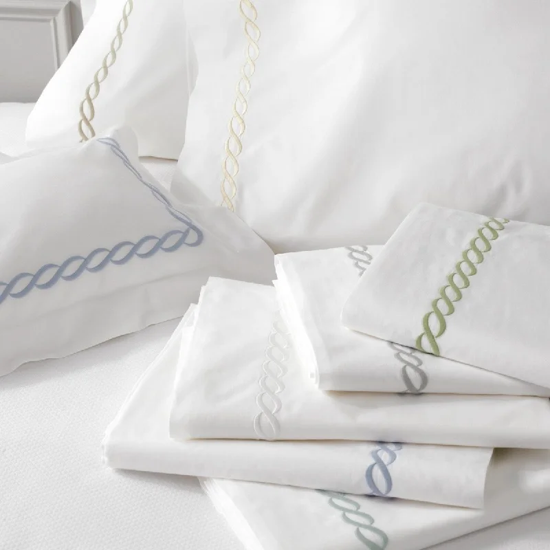 Organic Flannel Sheets for a Natural and Warm SleepClassic Chain Embroidered Sheet Sets Organic Flannel Sheets for a Natural and Warm SleepClassic Chain Embroidered Sheet Sets
