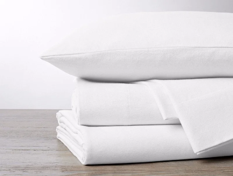 Fitted Sheets with Reinforced Corners for Long - Lasting UseAlpine White Cloud Brushed Organic Flannel Sheet Sets by Coyuchi Fitted Sheets with Reinforced Corners for Long - Lasting UseAlpine White Cloud Brushed Organic Flannel Sheet Sets by Coyuchi