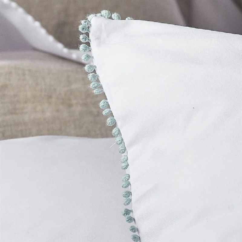 Polyester - Cotton Blend Sheets for Durability and ComfortLudlow Duck Egg Sheets by Designers Guild Polyester - Cotton Blend Sheets for Durability and ComfortLudlow Duck Egg Sheets by Designers Guild