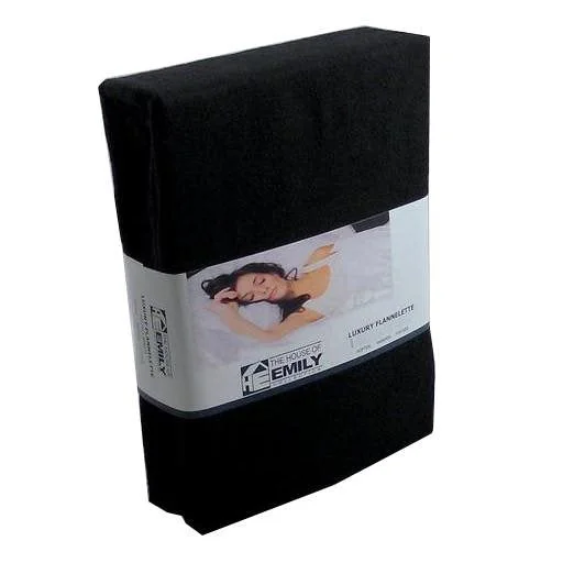 Quilted Cotton Sheets for a Warm and Inviting BedBlack Brushed Cotton Flannelette 12" Deep Fitted Sheet Double Bed Size Quilted Cotton Sheets for a Warm and Inviting BedBlack Brushed Cotton Flannelette 12" Deep Fitted Sheet Double Bed Size