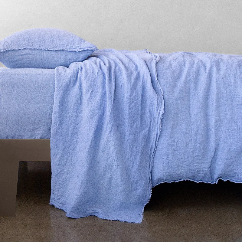 Flat Sheets with a High - Quality Finish for a Luxurious LookFlocca Linen Flat Sheet - Azzura Flat Sheets with a High - Quality Finish for a Luxurious LookFlocca Linen Flat Sheet - Azzura