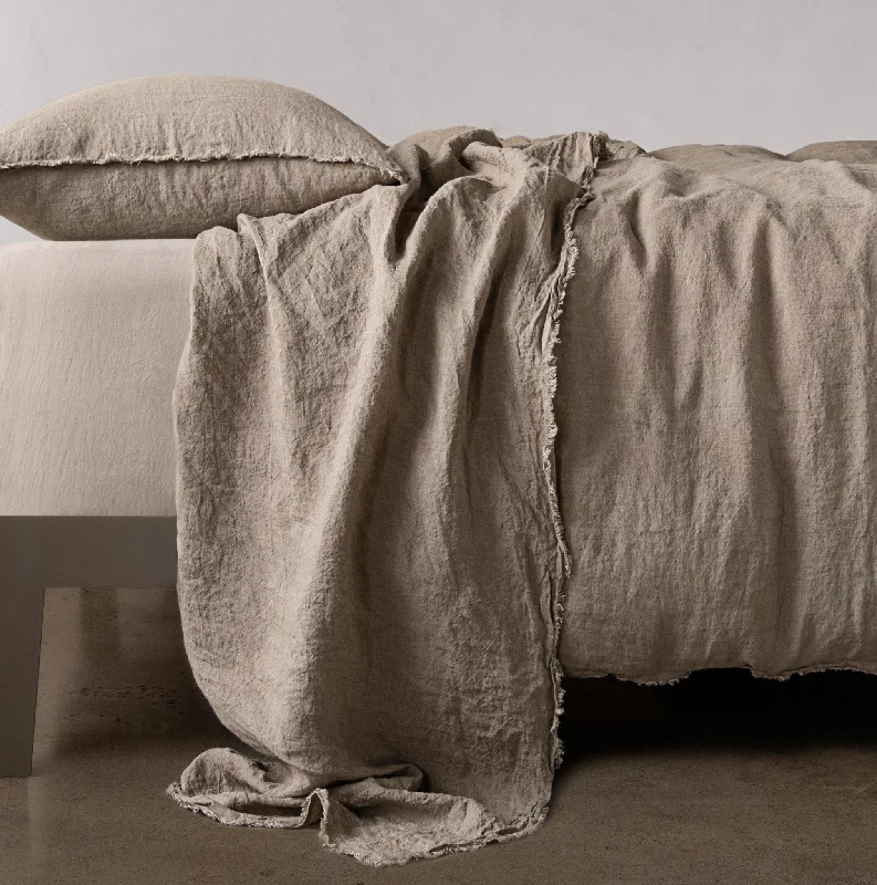 Fitted Sheets with Reinforced Corners for Long - Lasting UseFlocca Linen Flat Sheet - Cep Fitted Sheets with Reinforced Corners for Long - Lasting UseFlocca Linen Flat Sheet - Cep