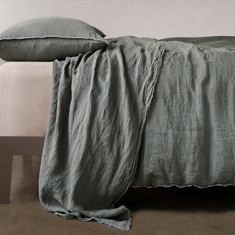 Jersey - Knit Sheets for a Comfortable and Casual BedFlocca Linen Flat Sheet - Mare Jersey - Knit Sheets for a Comfortable and Casual BedFlocca Linen Flat Sheet - Mare