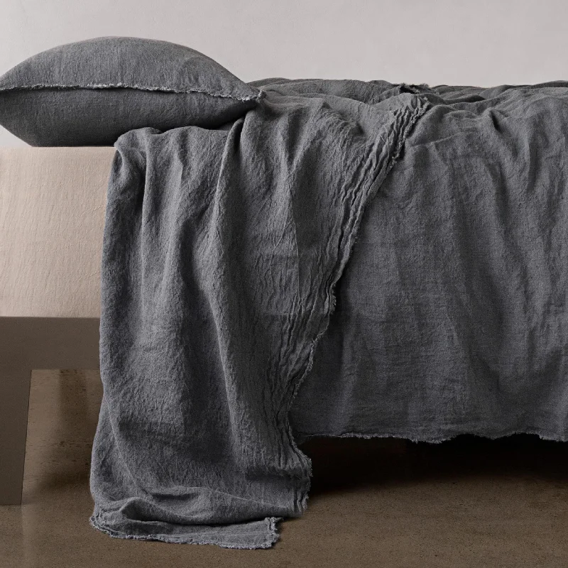Jersey - Knit Sheets for a Comfortable and Casual BedFlocca Linen Flat Sheet - Tempest Jersey - Knit Sheets for a Comfortable and Casual BedFlocca Linen Flat Sheet - Tempest