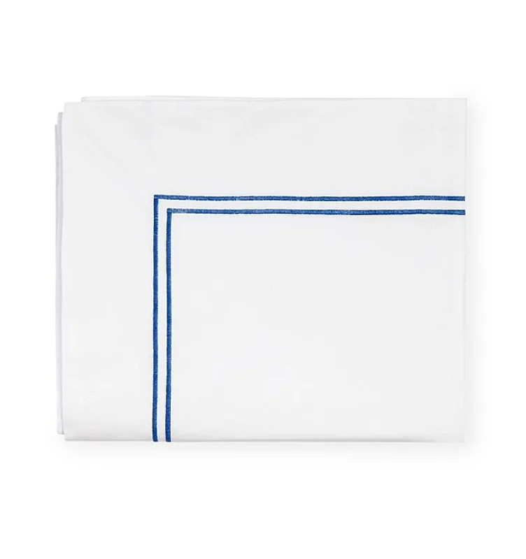 White / Cornflower Blue