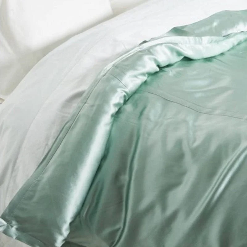 Flat Sheets with a High - Quality Finish for a Luxurious LookKumi Kookoon Classic Silk Sheets Flat Sheets with a High - Quality Finish for a Luxurious LookKumi Kookoon Classic Silk Sheets