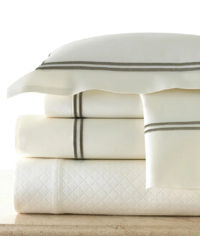 Twin - Size Sheet Sets with a Pillow ProtectorWellesley Sateen Bedding by Legacy Home Twin - Size Sheet Sets with a Pillow ProtectorWellesley Sateen Bedding by Legacy Home