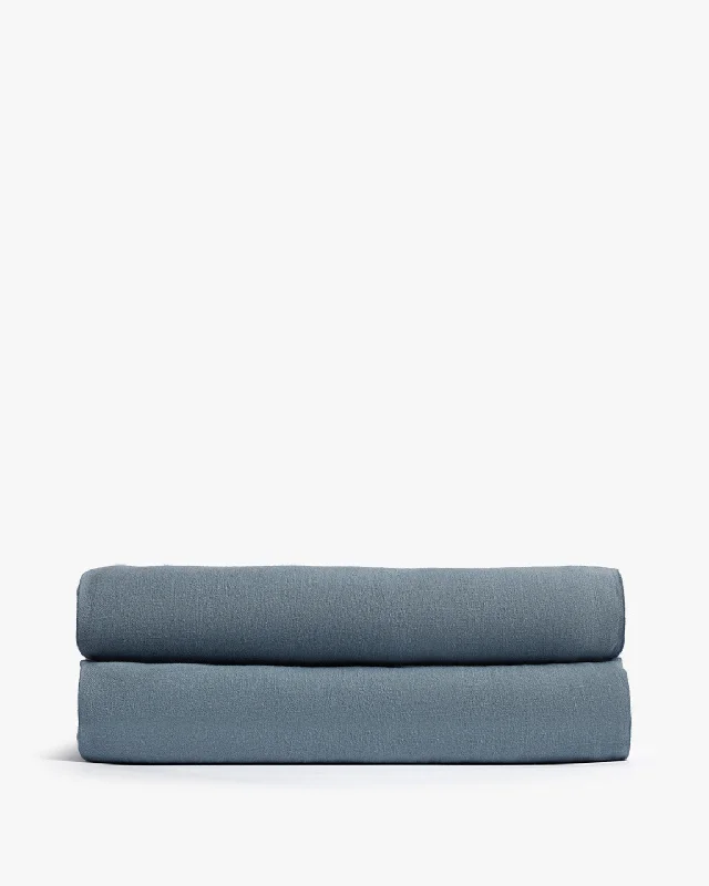 Queen - Size Sheet Sets with a European Pillowcase SetLinen Fitted Sheet