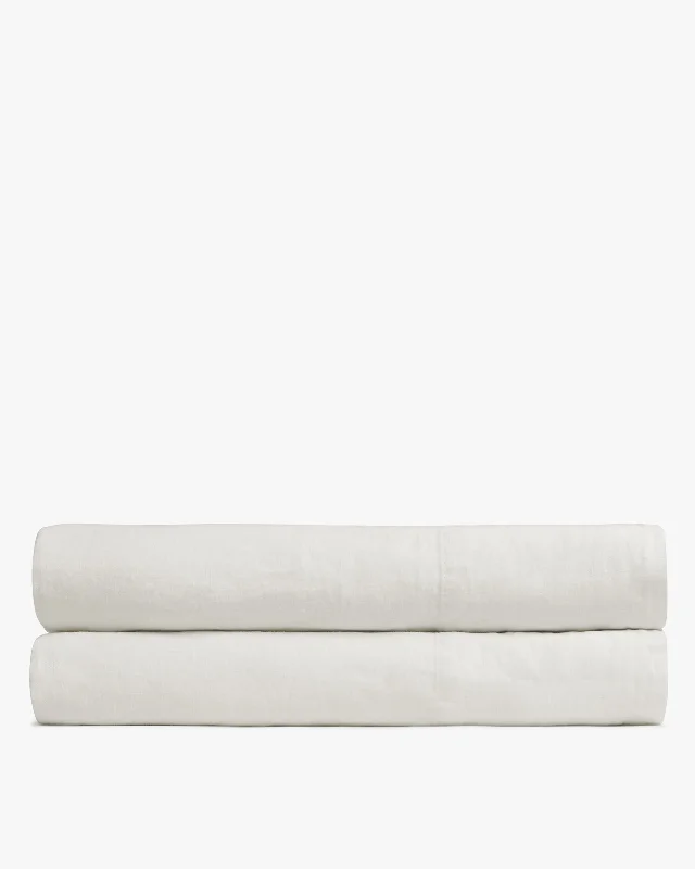 Twin - Size Sheet Sets with a Pillow ProtectorLinen Fitted Sheet