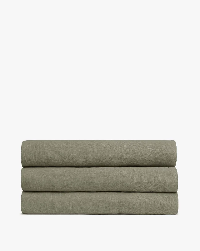 Polyester - Cotton Blend Sheets for Durability and ComfortLinen Top Sheet