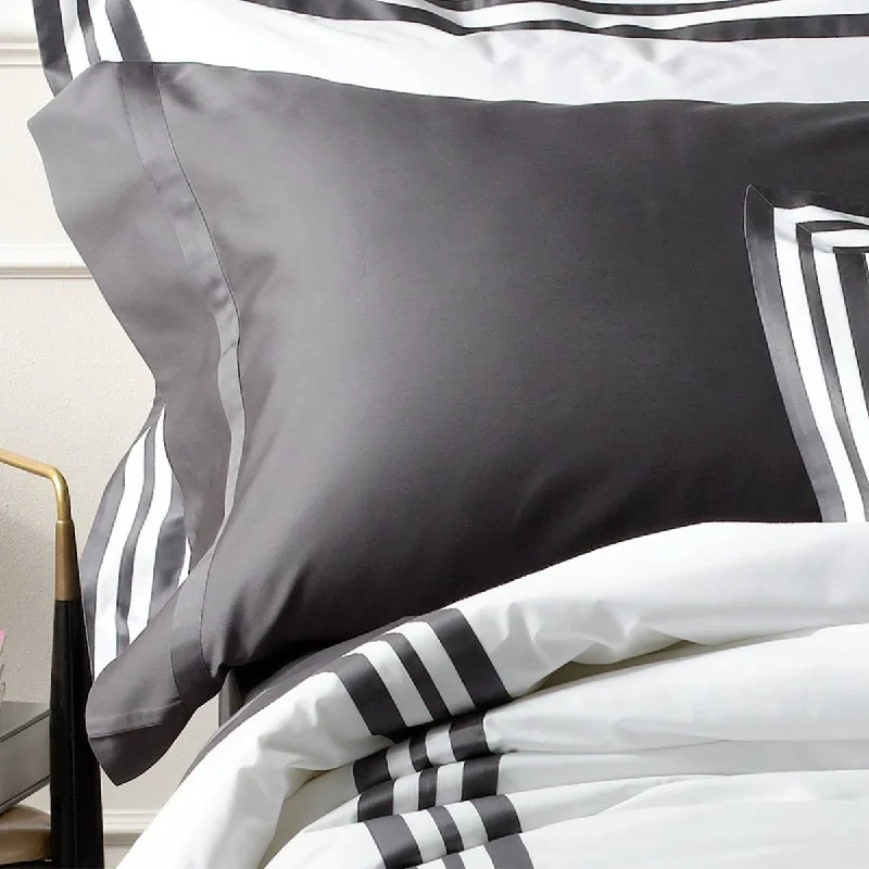 Linen - Cotton Blend Sheets for a Natural and Versatile OptionNocturne Flat Sheets & Cases by Matouk Linen - Cotton Blend Sheets for a Natural and Versatile OptionNocturne Flat Sheets & Cases by Matouk