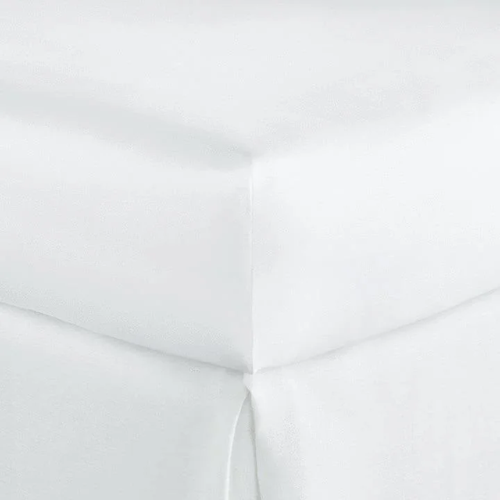 Fitted Sheets with Reinforced Corners for Long - Lasting UseBoutique White Fitted Sheets by Peacock Alley Fitted Sheets with Reinforced Corners for Long - Lasting UseBoutique White Fitted Sheets by Peacock Alley