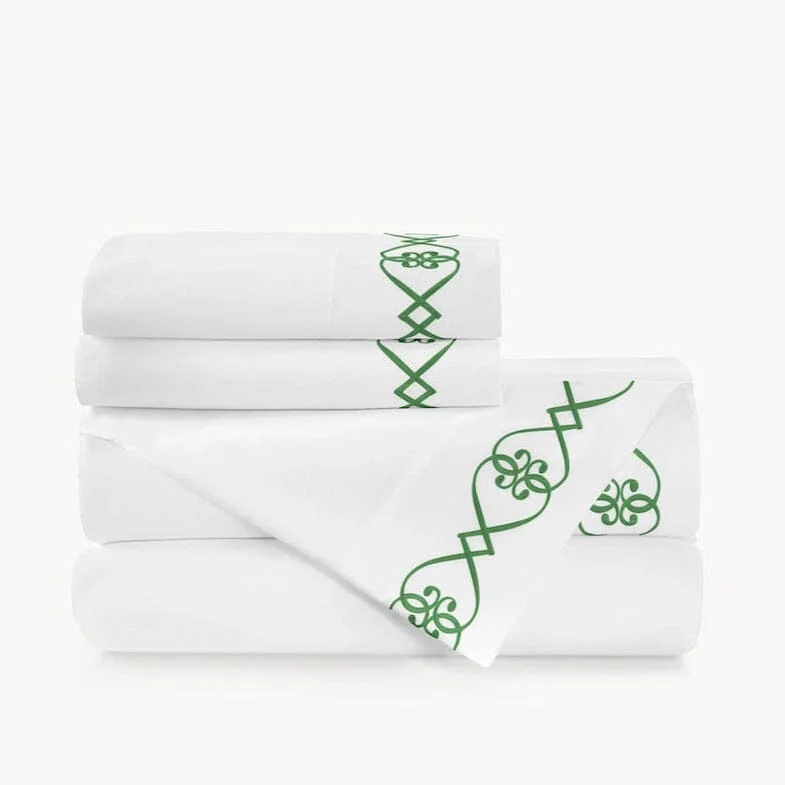 Anti - Pill Microfiber Sheets for a Smooth AppearanceConcerto Green Sheets by Peacock Alley Anti - Pill Microfiber Sheets for a Smooth AppearanceConcerto Green Sheets by Peacock Alley