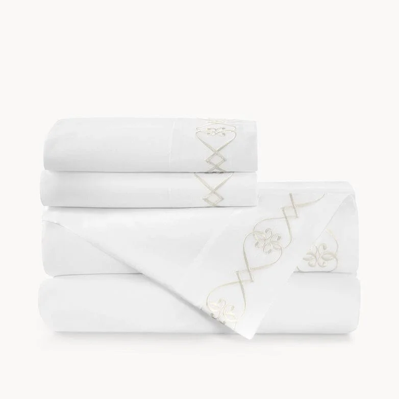 Moisture - Wicking Cotton Sheets for a Dry and Comfortable SleepConcerto Pearl Sheets by Peacock Alley Moisture - Wicking Cotton Sheets for a Dry and Comfortable SleepConcerto Pearl Sheets by Peacock Alley