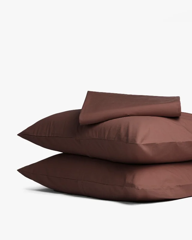Linen - Cotton Blend Sheets for a Natural and Versatile OptionPercale Sheet Set