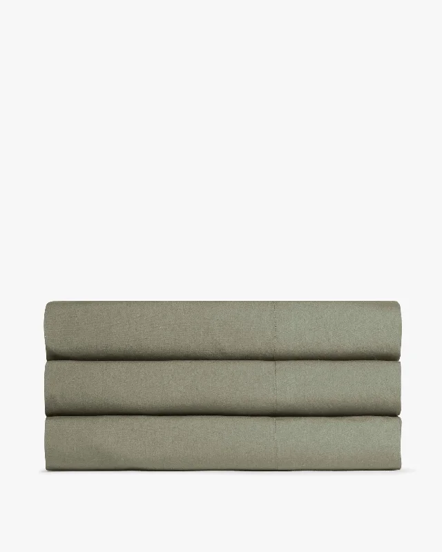 Organic Flannel Sheets for a Natural and Warm SleepPercale Top Sheet