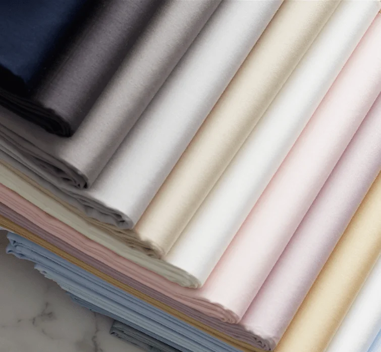 Linen - Cotton Blend Sheets for a Natural and Versatile OptionStresa Fitted Sheets by Scandia Home Linen - Cotton Blend Sheets for a Natural and Versatile OptionStresa Fitted Sheets by Scandia Home