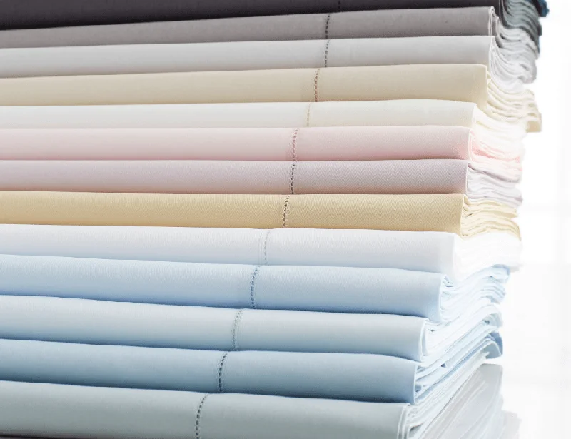 Hypoallergenic Silk Sheets for Sensitive SleepersStresa Flat Sheets by Scandia Home