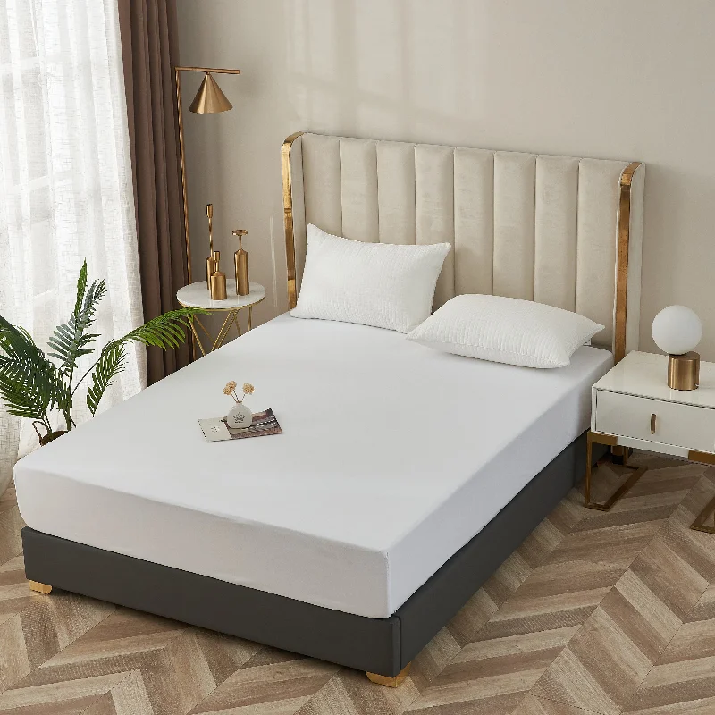Hypoallergenic Silk Sheets for Sensitive SleepersSuper King 18" Extra Deep Fitted Sheet White Fully Elasticated 200Tc Polycotton Hypoallergenic Silk Sheets for Sensitive SleepersSuper King 18" Extra Deep Fitted Sheet White Fully Elasticated 200Tc Polycotton